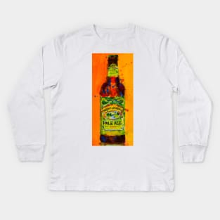 Sierra Nevada Pale Ale Beer Art Print from original Watercolor - Man Cave - College Dorm -Bar Art Kids Long Sleeve T-Shirt